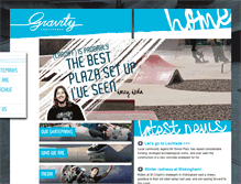 Tablet Screenshot of gravityparks.co.uk